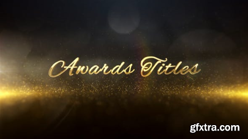 Videohive Awards Titles 3D 21197979