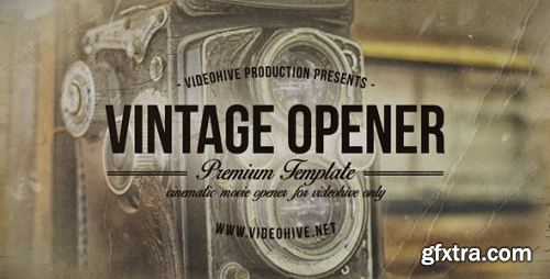 Videohive Vintage Opener Two 8826071