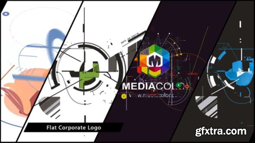 Videohive Flat Corporate Logo V03 Designer 19431584