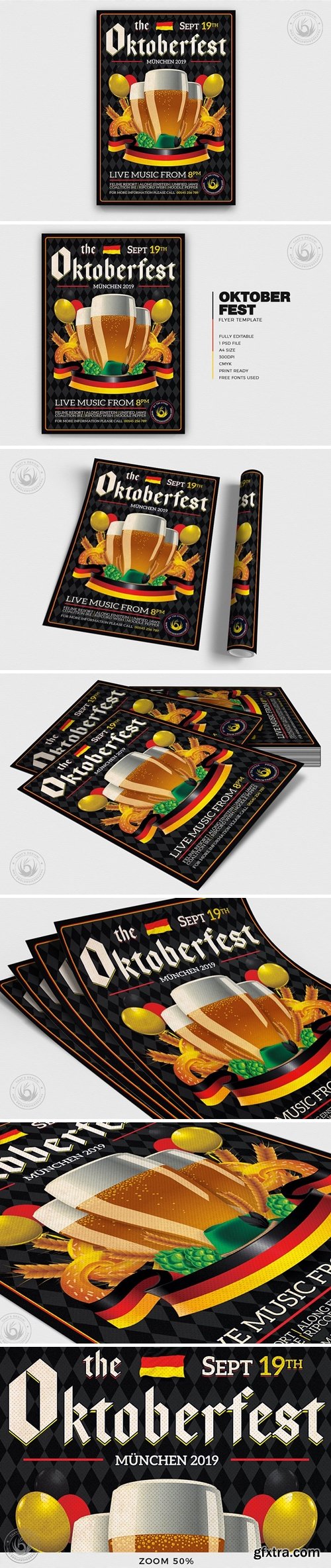 CM - Oktoberfest Flyer Template V12 1797771