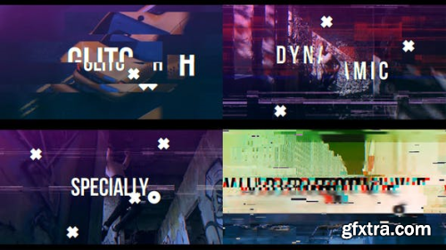 VideoHive Dynamic Glitch Opener 21737001