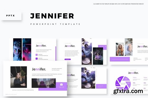 Jennifer - Powerpoint Google Slides and Keynote Templates