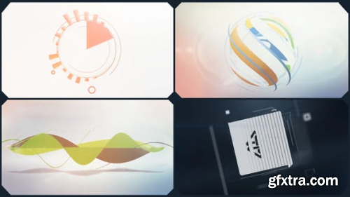 VideoHive Minimal Logo V01 Clean Shapes 8017383