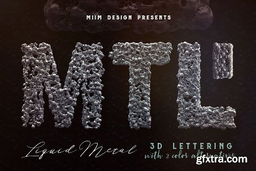 CreativeMarket 3D Lettering Mega Bundle 8 Industry 3074974