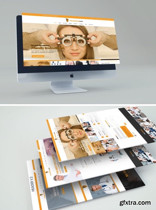 EyeDoctor - Eye Specialists PSD Template