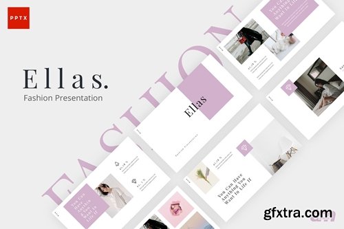 Ellas Fashion - Powerpoint, Keynote, Google Slides Templates