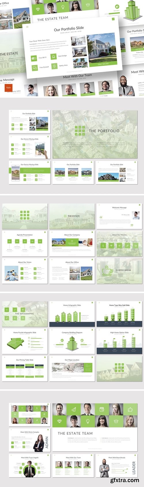 The Estate - Powerpoint, Keynote, Google Slides Templates