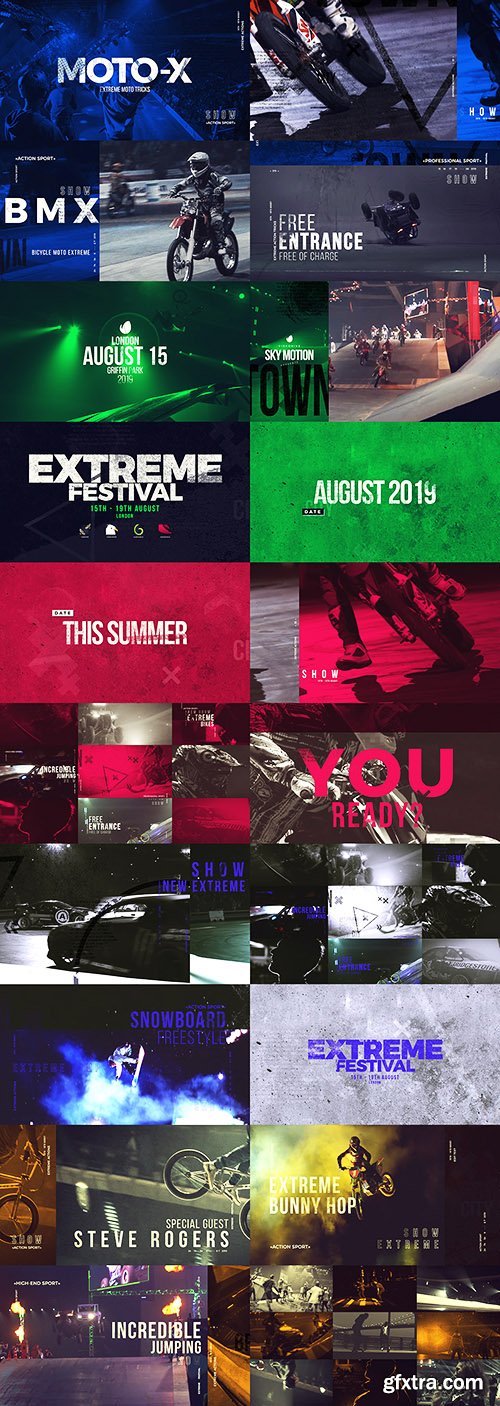 Videohive Extreme Festival - Action Sport Show 23437840