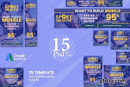 75 Web Ad Banners-Sport and Health 01