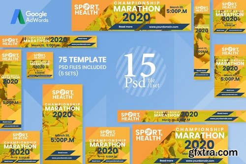 75 Web Ad Banners-Sport and Health 01