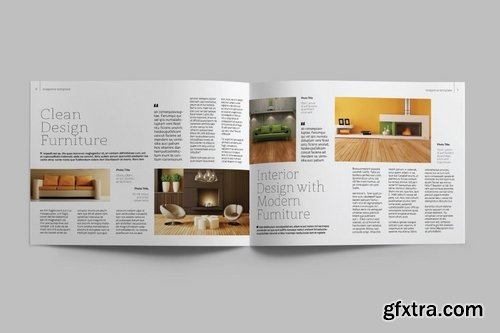 MODERN - Brochure A5 Landscape