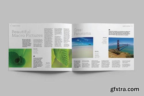 MODERN - Brochure A5 Landscape