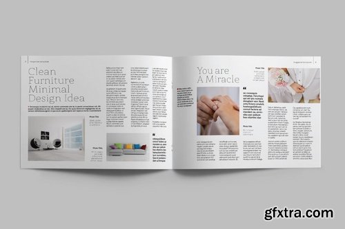 MODERN - Brochure A5 Landscape