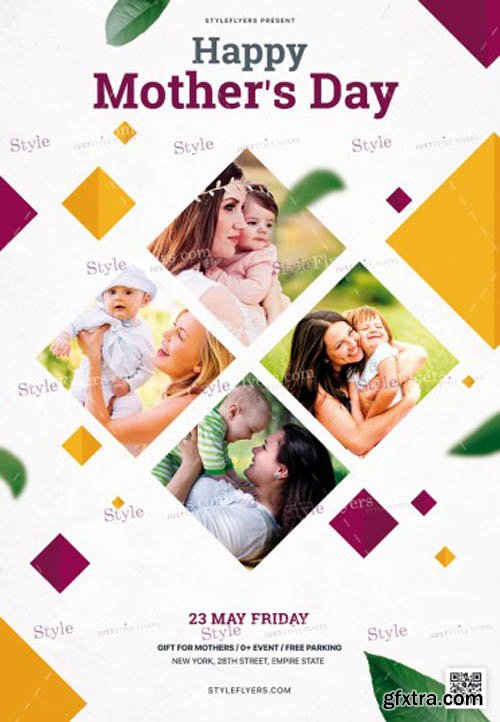 Mothers Day V15 2019 PSD Flyer Template