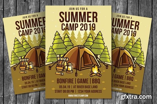 Summer Camp Flyer Template