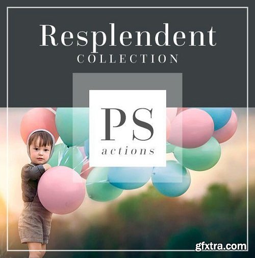 The Resplendent Collection Photoshop Actions + Skydrops & Cloud Brushes