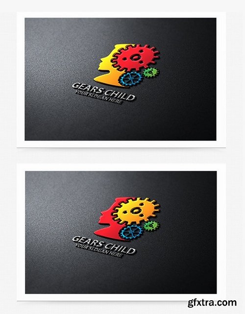 Gears Child Logo