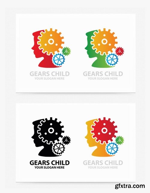 Gears Child Logo