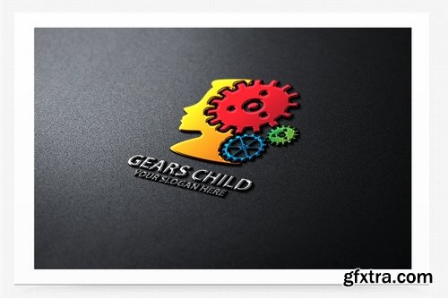 Gears Child Logo