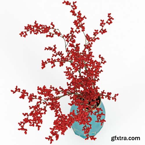 Cgtrader - Berries Hive Vases 3D model