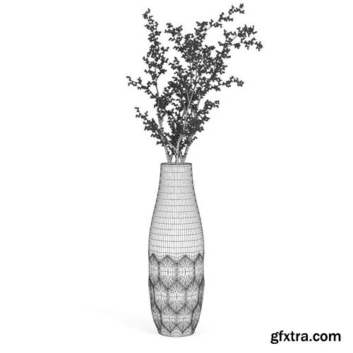 Cgtrader - Berries Hive Vases 3D model