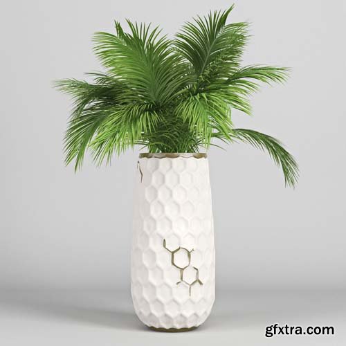 Cgtrader - Palm Hive Vases 3D model