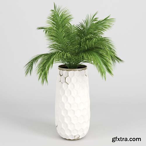 Cgtrader - Palm Hive Vases 3D model