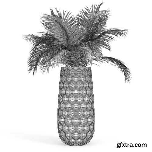 Cgtrader - Palm Hive Vases 3D model