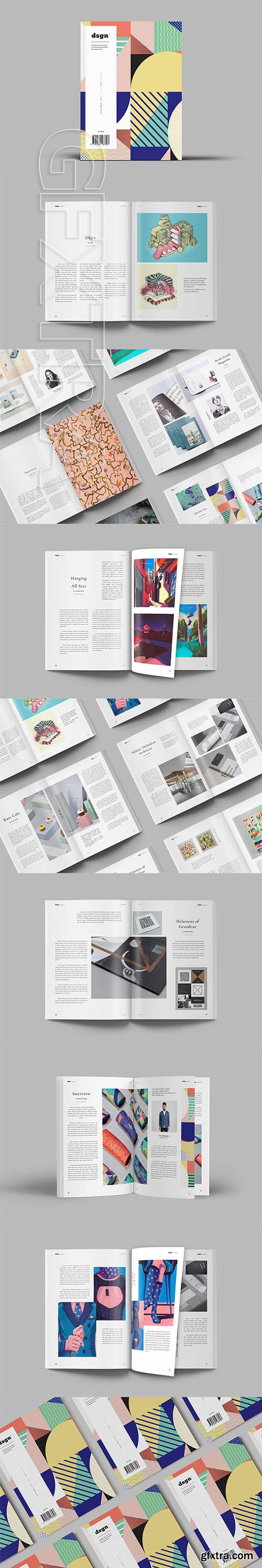 CreativeMarket - DSGN Magazine 3753769