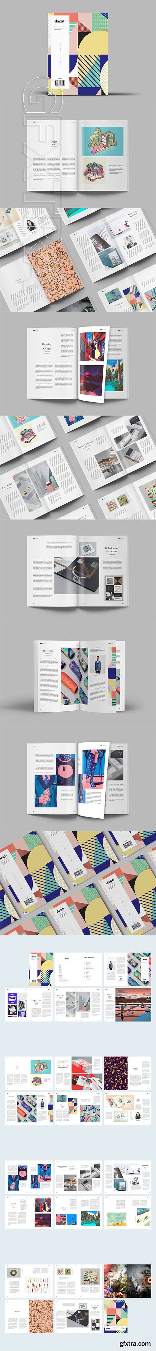 CreativeMarket - DSGN Magazine 3753769