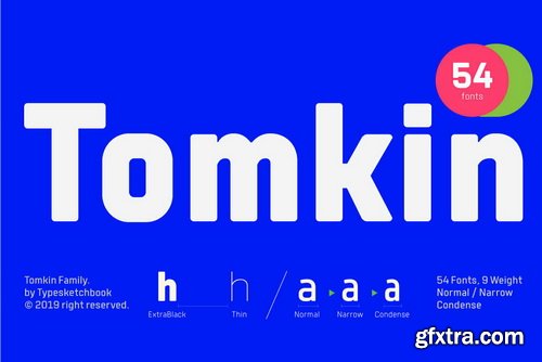 Tomkin Font Family