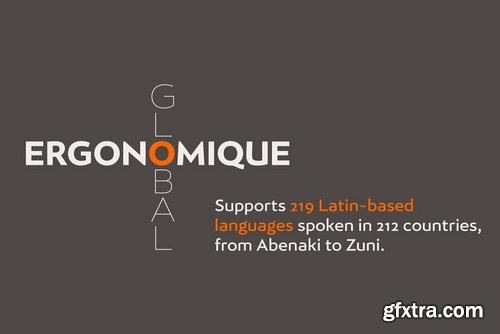 Ergonomique Font Family