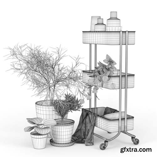 Cgtrader - IKEA RASKOG 3D model