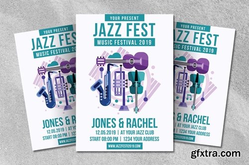 Jazz Fest Flyer Template