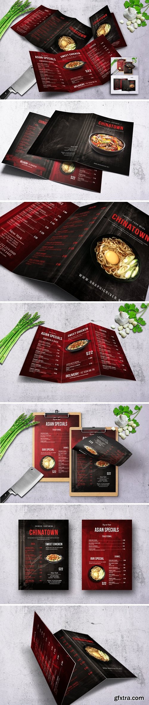 Chinese Food Menu Bundle V3