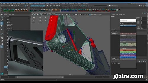 Mastering Hardsurface Modeling With Zbrush And Maya