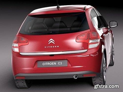 Citroen C3 2013 3D Model