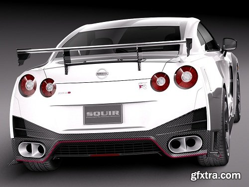 Nissan GT-R Nismo 2015 3D Model