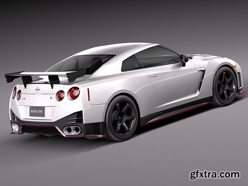 Nissan GT-R Nismo 2015 3D Model