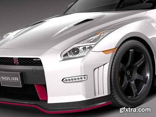 Nissan GT-R Nismo 2015 3D Model