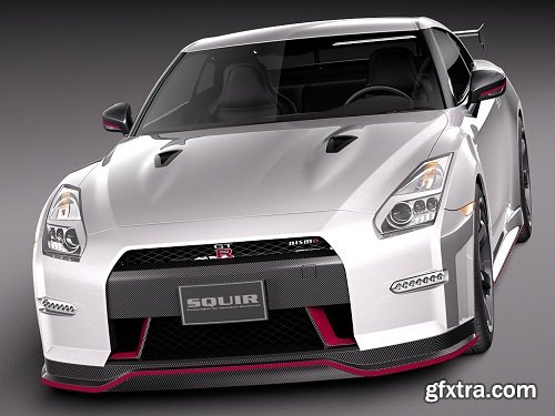 Nissan GT-R Nismo 2015 3D Model