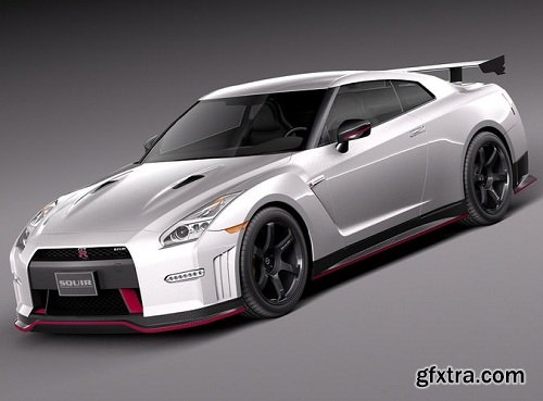 Nissan GT-R Nismo 2015 3D Model