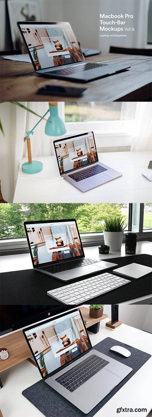 Macbook App Mockup Vol 09