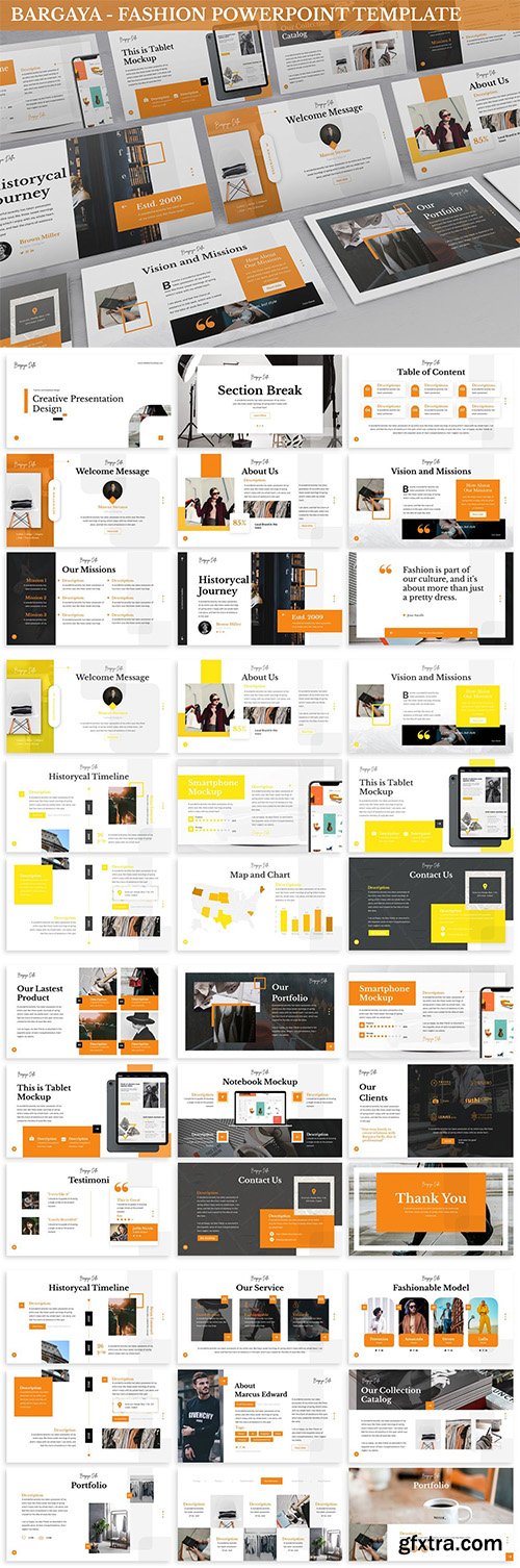 Bargaya - Fashion & Lookbook Powerpoint Template