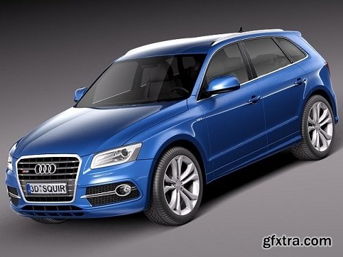 Audi SQ5 2013 3d Model