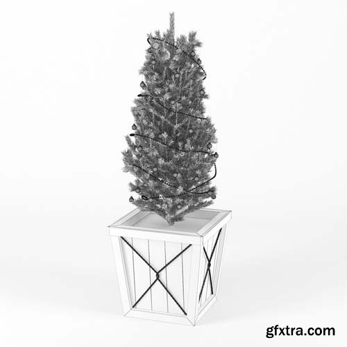 Cgtrader - Christmas tree 03 3D model