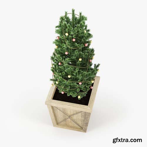 Cgtrader - Christmas tree 03 3D model