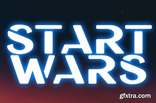 Galaxy Font