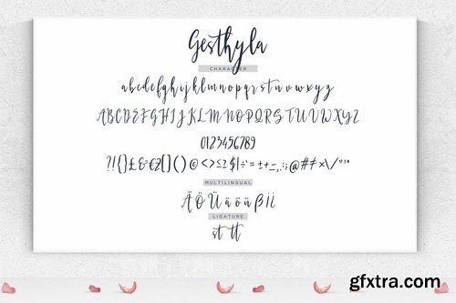 Gesthyla Calligraphy Modern