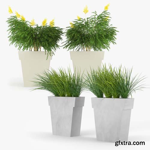 Cgtrader - IL VASO OUTDOOR PLANTER 3D model